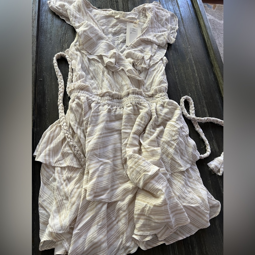 Shabby Chic ruffle dress with layers